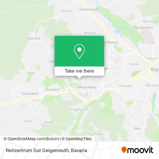 Reitzentrum Gut Geigenreuth map