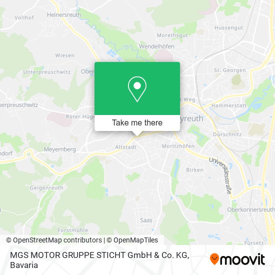 MGS MOTOR GRUPPE STICHT GmbH & Co. KG map