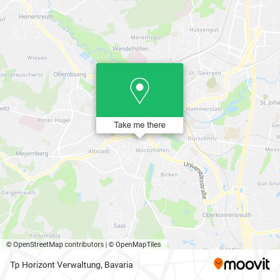 Tp Horizont Verwaltung map