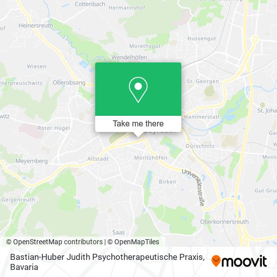 Bastian-Huber Judith Psychotherapeutische Praxis map