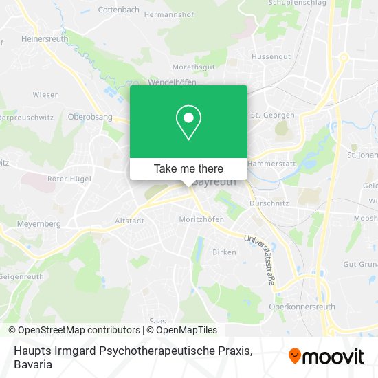 Haupts Irmgard Psychotherapeutische Praxis map