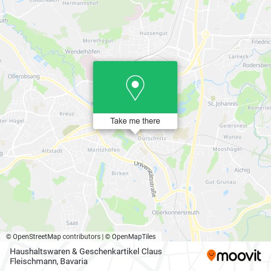 Haushaltswaren & Geschenkartikel Claus Fleischmann map