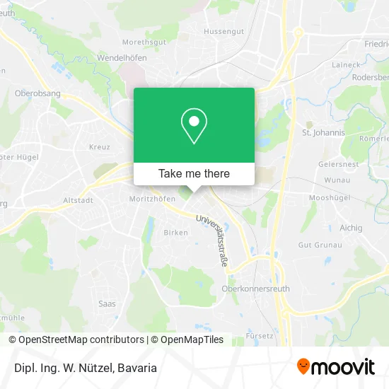 Карта Dipl. Ing. W. Nützel