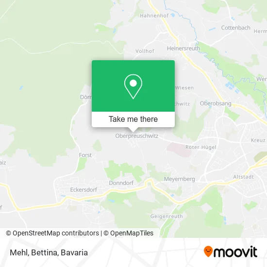Карта Mehl, Bettina