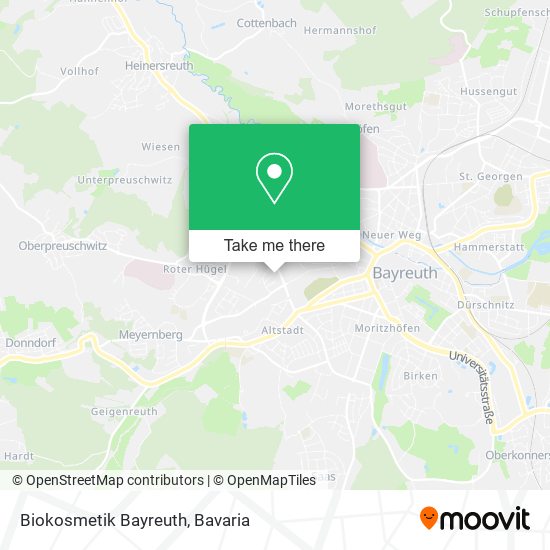 Biokosmetik Bayreuth map