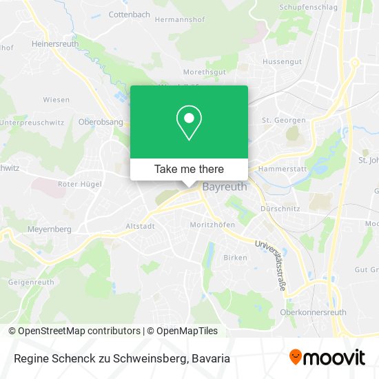 Regine Schenck zu Schweinsberg map