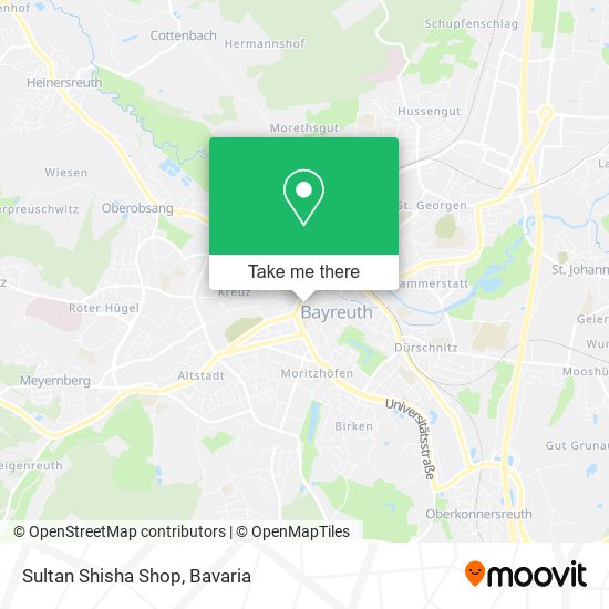 Sultan Shisha Shop map