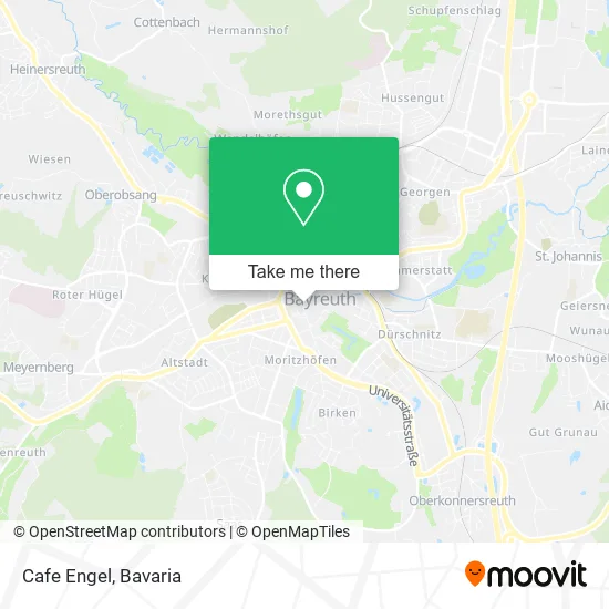 Карта Cafe Engel
