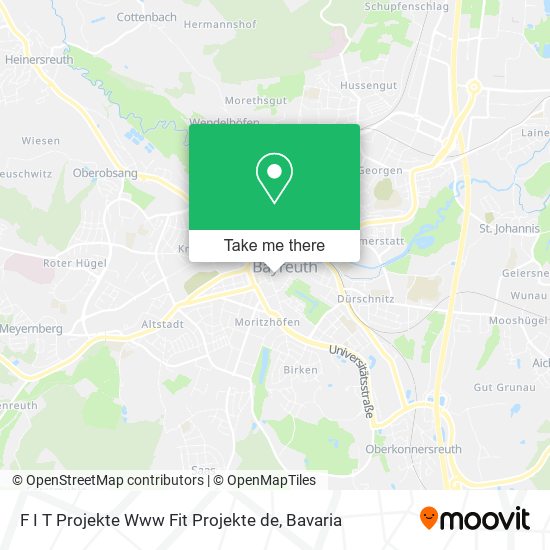 F I T Projekte Www Fit Projekte de map