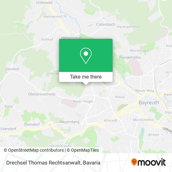 Drechsel Thomas Rechtsanwalt map