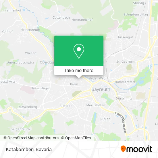 Карта Katakomben