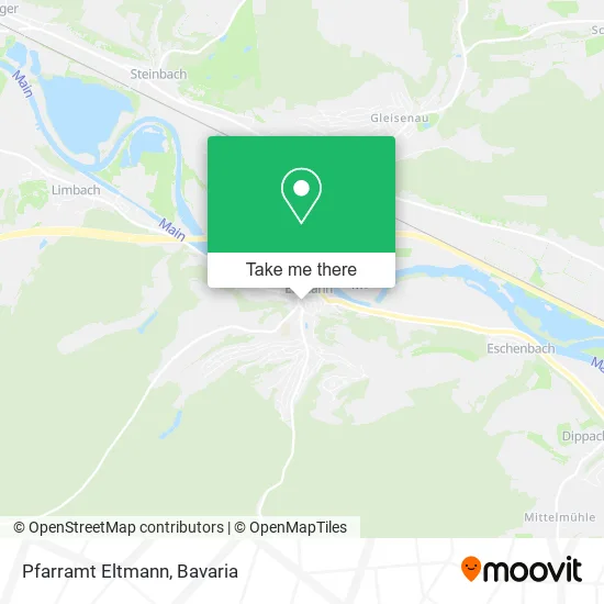 Карта Pfarramt Eltmann