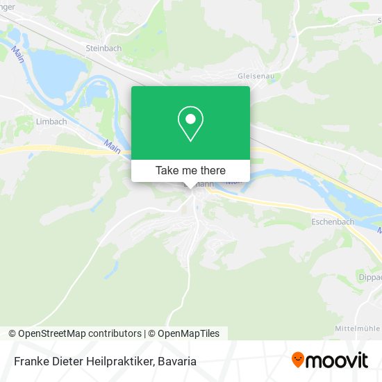 Карта Franke Dieter Heilpraktiker