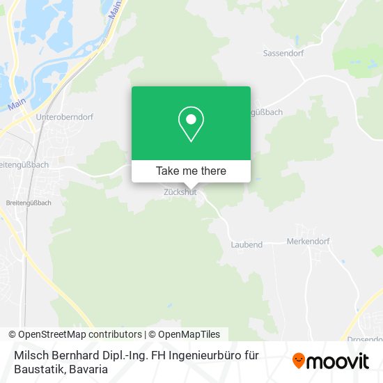Milsch Bernhard Dipl.-Ing. FH Ingenieurbüro für Baustatik map
