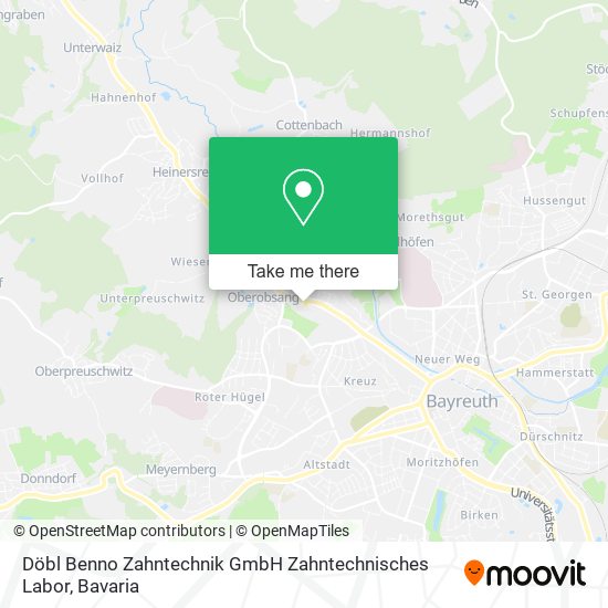 Döbl Benno Zahntechnik GmbH Zahntechnisches Labor map