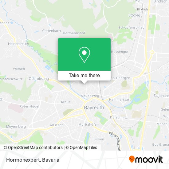 Hormonexpert map