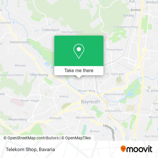 Telekom Shop map