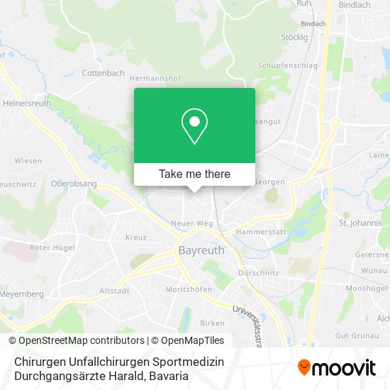 Chirurgen Unfallchirurgen Sportmedizin Durchgangsärzte Harald map