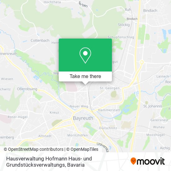 Hausverwaltung Hofmann Haus- und Grundstücksverwaltungs map