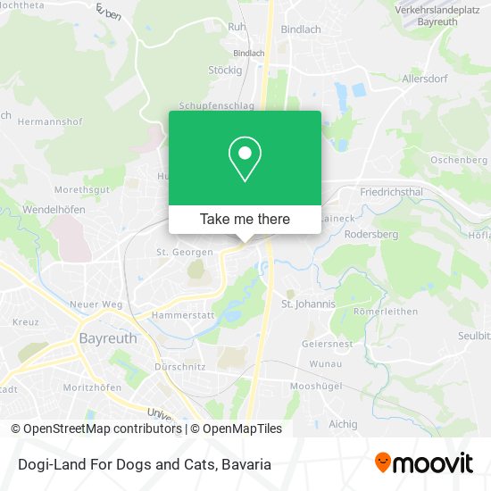 Dogi-Land For Dogs and Cats map