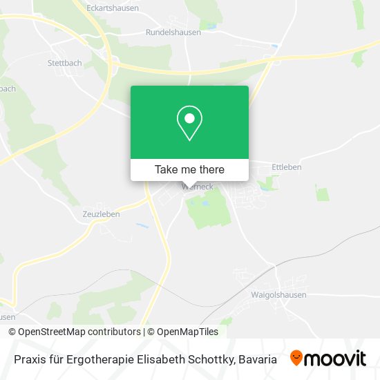 Praxis für Ergotherapie Elisabeth Schottky map