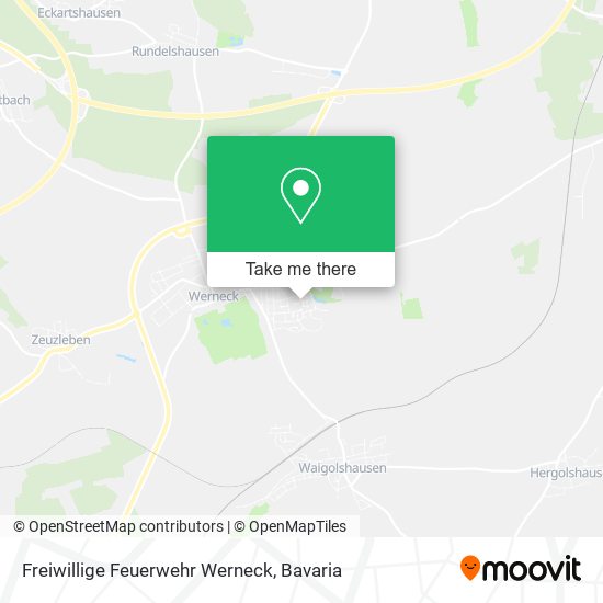 Freiwillige Feuerwehr Werneck map