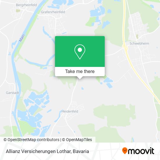 Allianz Versicherungen Lothar map