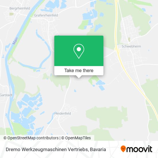 Dremo Werkzeugmaschinen Vertriebs map