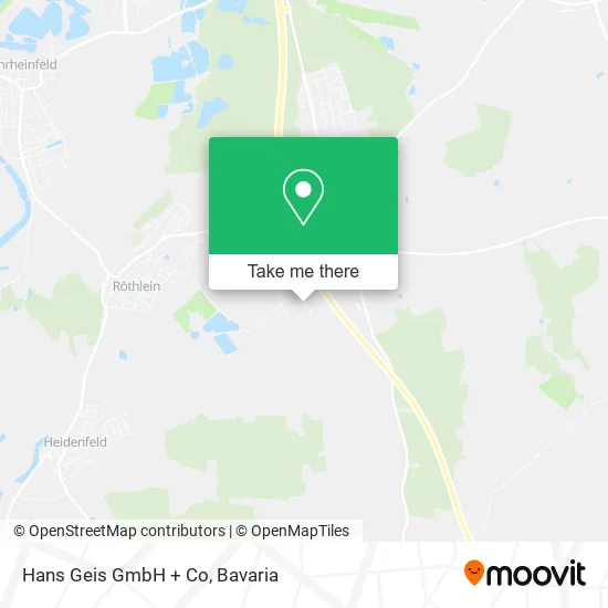 Карта Hans Geis GmbH + Co