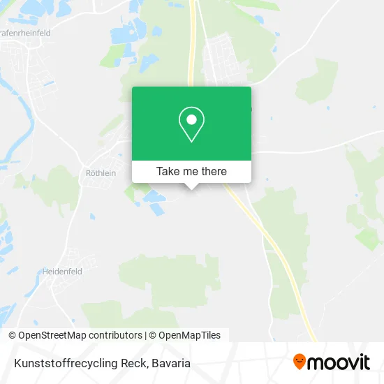 Карта Kunststoffrecycling Reck