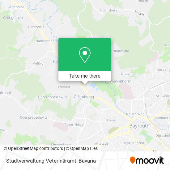 Карта Stadtverwaltung Veterinäramt