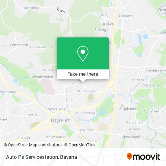 Auto Ps Servicestation map