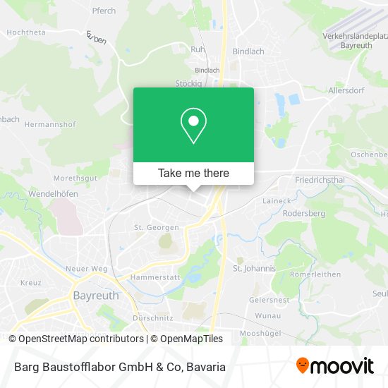 Barg Baustofflabor GmbH & Co map