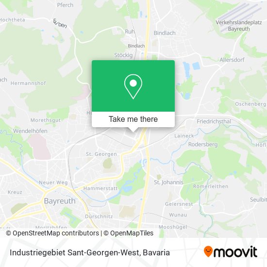 Industriegebiet Sant-Georgen-West map