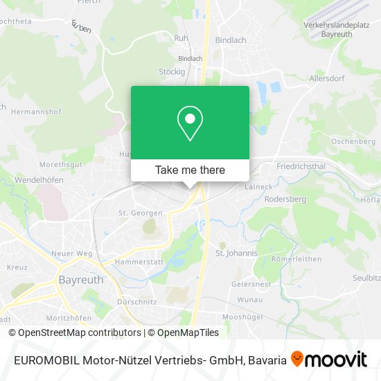 EUROMOBIL Motor-Nützel Vertriebs- GmbH map