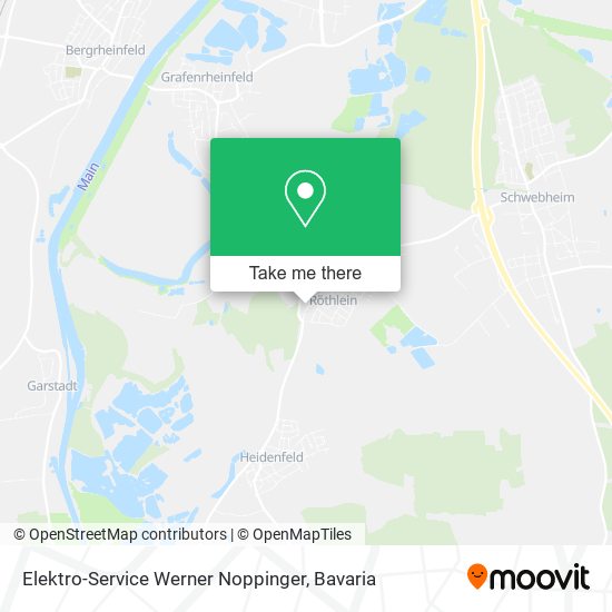 Elektro-Service Werner Noppinger map