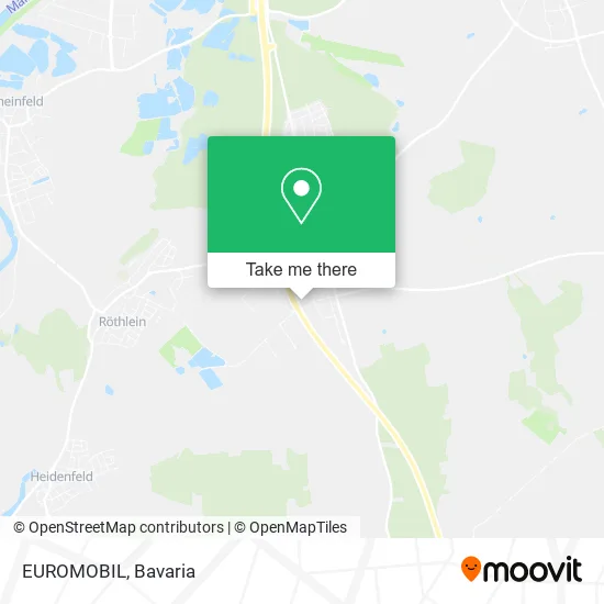 Карта EUROMOBIL