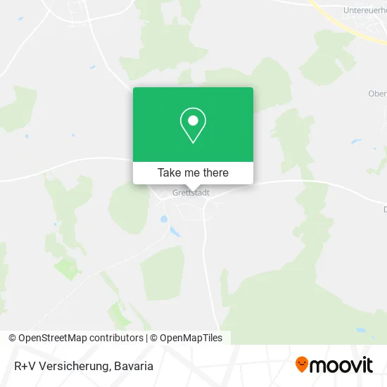 R+V Versicherung map
