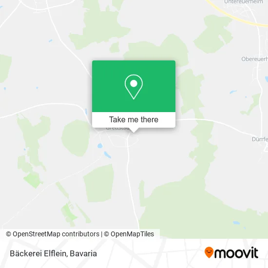 Карта Bäckerei Elflein