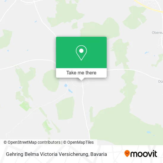 Карта Gehring Belma Victoria Versicherung