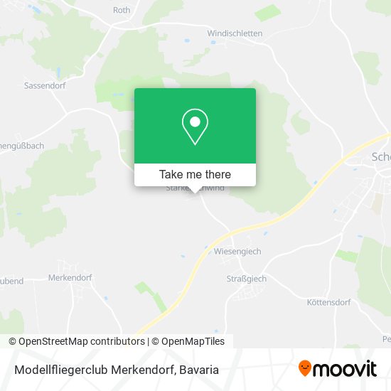 Modellfliegerclub Merkendorf map