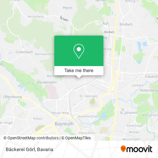 Карта Bäckerei Görl