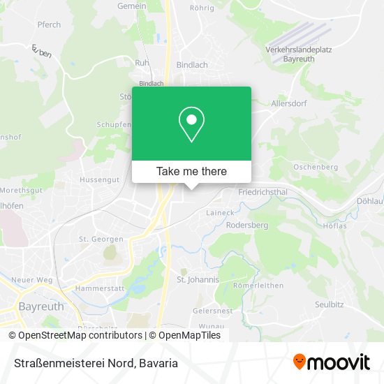 Straßenmeisterei Nord map