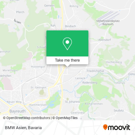 Карта BMW Asien