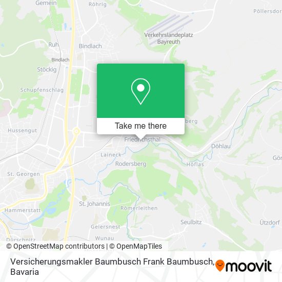 Versicherungsmakler Baumbusch Frank Baumbusch map