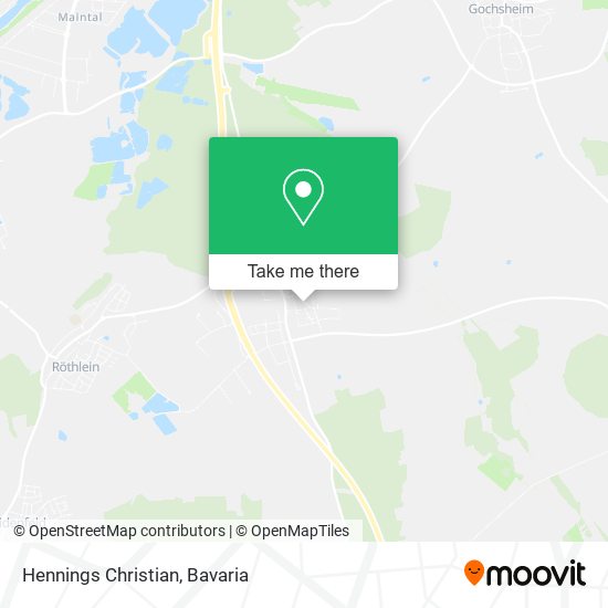 Hennings Christian map