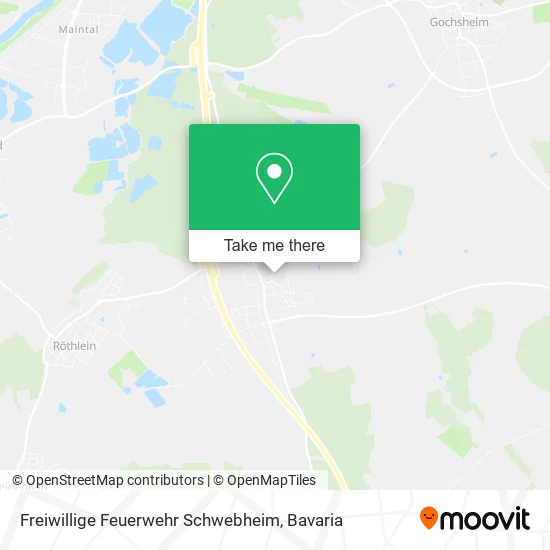 Карта Freiwillige Feuerwehr Schwebheim