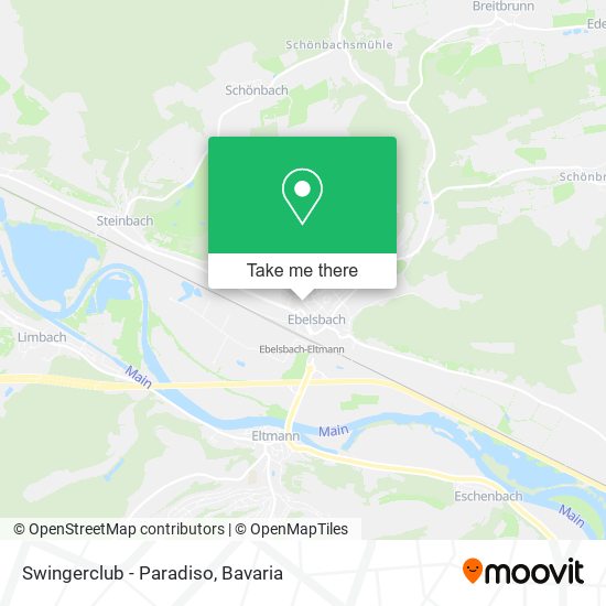 Swingerclub - Paradiso map