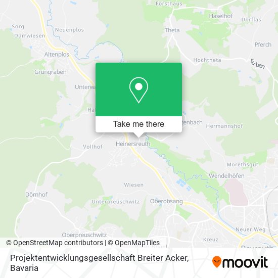 Projektentwicklungsgesellschaft Breiter Acker map