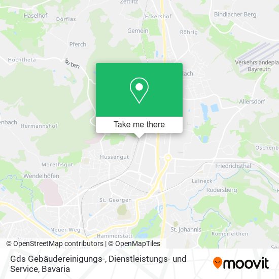 Gds Gebäudereinigungs-, Dienstleistungs- und Service map